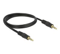 DeLock 83435 Câble Jack Noir