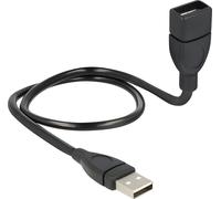 Delock 83499 USB Verl. Delock A -> A St/Bu 0.50m ShapeCable sw