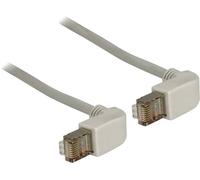 Delock 83510 RJ45 Câble réseau, câble patch CAT 5e S/FTP 0.50 m gris 1 pc(s)