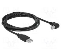 DeLock Câble USB 83528 – USB 2.0 USB-A mâle vers USB-B mâle 2,00 m noir