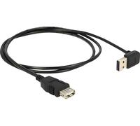 Delock 83547 USB Verl. Delock A -> A St/Bu 1.00m 90ø sw Easy USB