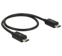 DeLOCK 83570 câble USB USB 2.0 0,3 m USB B Noir