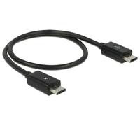 Delock 83570 USB Kabel Delock Micro-B -> Micro-B St/St 0.30m OTG sw