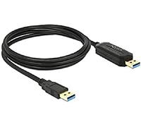 DeLOCK Data Link + KM Switch USB 3.0 > USB 3.0, Câble