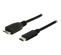 Delock 83677 USB3.1 Kabel Delock C -> micro B St/St 1.00m schwarz