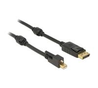 DeLOCK 83721 câble DisplayPort 1 m Mini DisplayPort Noir