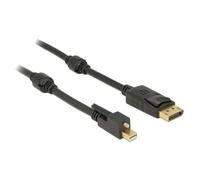 DeLOCK 83722 câble DisplayPort 2 m Mini DisplayPort Noir