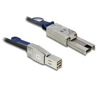 DeLOCK 83735 câble Serial Attached SCSI (SAS) 3 m Noir