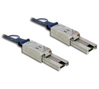 DeLOCK 83736 câble Serial Attached SCSI (SAS) 3 m Noir