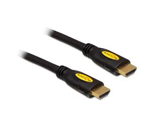 DeLOCK 83737 câble HDMI 0,5 m HDMI Type A (Standard) Noir