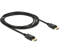 Delock 83806 Displayport Kabel Delock DP -> DP St/St 2.00m schwarz 4K