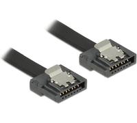 Delock 83841 SATA-Kabel Delock SATA III -> SATA St/St 0.50m FLEXI schwarz
