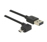 DeLOCK 83847 câble USB USB 2.0 0,5 m USB A Micro-USB B Noir