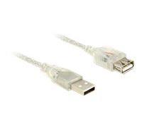 DeLOCK 83884 câble USB USB 2.0 3 m USB A Transparent