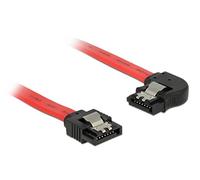 DeLOCK 83964 câble SATA 0,5 m SATA 7-pin Noir, Rouge - Câbles SATA (0,5 m, SATA 7-pin, SATA 7-pin, Male connector / Male connector, Noir, Rouge, Droit)