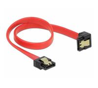 DeLOCK 83978 câble SATA 0,3 m SATA 7-pin Noir, Rouge - Câbles SATA (0,3 m, SATA 7-pin, SATA 7-pin, Male connector / Male connector, Noir, Rouge, Droit)