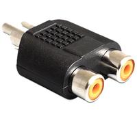 DeLOCK 84499 RCA 2 x RCA Noir de câble d'interface et Adaptateur