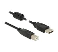 DeLOCK 84896 câble USB USB 2.0 1,5 m USB A USB B Noir