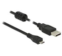 DeLOCK 84902 câble USB 1,5 m USB 2.0 USB A Micro-USB B Noir
