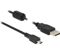 Delock 84915 Câble USB Delock A -> Mini-B mâle/mâle 3.00m noir