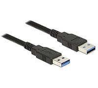 DeLOCK 85060 câble USB 1 m USB 3.2 Gen 1 (3.1 Gen 1) USB A Noir