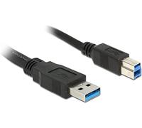 DeLOCK 85067 câble USB 1,5 m USB 3.2 Gen 1 (3.1 Gen 1) USB A USB B Noir