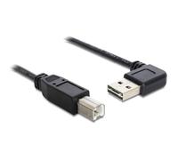 DeLOCK 85167 câble USB 0,5 m USB A USB B Noir - Câbles USB (0,5 m, USB A, USB B, 2.0, Male connector / Male connector, Noir)