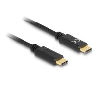DeLOCK 85356 câble USB 0,015 m USB C Noir
