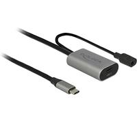 DeLOCK 85392 câble USB 5 m USB 3.2 Gen 1 (3.1 Gen 1) USB C Noir, Gris