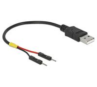 DeLOCK 85400 câble USB 0,1 m USB A Noir