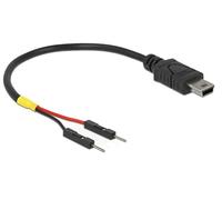 DeLOCK 85412 câble USB 0,1 m Mini-USB B Noir