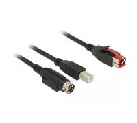 DeLOCK 85487 câble USB USB 2.0 1 m USB B Noir