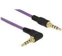 DeLOCK 85611 câble audio 1 m 3,5mm Violet