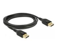 DeLOCK 85663, 5 m, DisplayPort, DisplayPort, Mâle, Mâle, Or Noir G