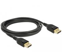 Delock 85663 Câble Displayport 5 M Noir