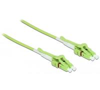 DeLOCK 85692 câble de fibre optique 10 m LC OM5 Vert