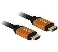 DeLOCK 85729 câble HDMI 2 m HDMI Type A (Standard) Noir, Or