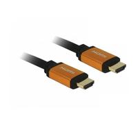 DeLOCK 85729 câble HDMI 2 m HDMI Type A (Standard) Noir, Or