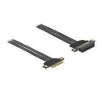 DeLOCK Carte adaptatrice interne PCIe 85768 – PCIe x4 à x4, câble flexible 30 cm