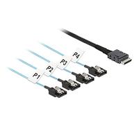 DeLOCK 85829 câble Serial Attached SCSI (SAS) 1 m 12 Gbit/s Noir