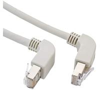DELOCK 85871 - Câble de réseau RJ45 Cat.6A S/FTP coudé vers le haut / le bas 1
