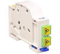 DELOCK 85922 - Boitier de connexion de la fibre optique pour rail DIN