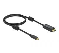 Delock 85969 DELOCK USB Typ-C > HDMI Kabel (DP Alt Mode) 4K 60Hz 1m aktiv