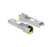 DeLOCK 86045 Module Émetteur-Récepteur SFP Cuivre 1000 Mbit/s Interface SFP, Température Opération 0-70°C, Argent, Fabriqué en Chine