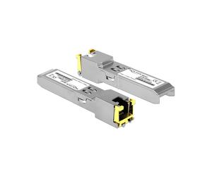 DeLOCK 86045 Module Émetteur-Récepteur SFP Cuivre 1000 Mbit/s Interface SFP, Température Opération 0-70°C, Argent, Fabriqué en Chine