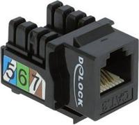 Delock 86468 Keystone RJ12 Buchse > LSA Cat.3 schwarz