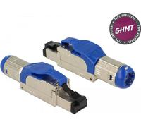 Delock 86487 DELOCK RJ45 Stecker feldkonfektionierb. Cat8 Metall