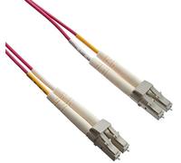 DeLOCK 86544 câble de Fibre Optique 0,5 m LC OM4 Violet