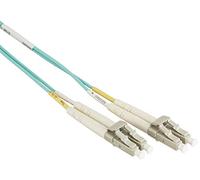 DeLOCK 86549 câble de Fibre Optique 0,5 m LC OM3 Couleur Aqua