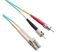 DeLOCK 86566 câble de Fibre Optique 0,5 m LC St OM3 Couleur Aqua